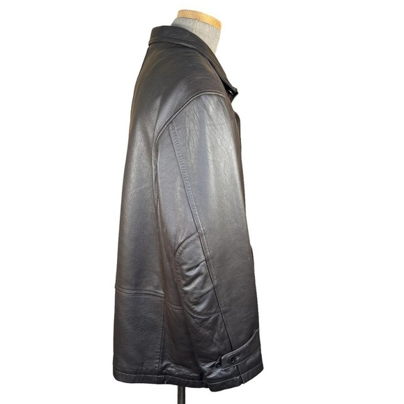 Daniel Cremieux Collection Men’s Brown Lamb Skin Coat with Removable Lin… - Picture 5 of 16